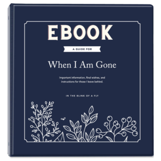 eBook- A Guide for When I am Gone