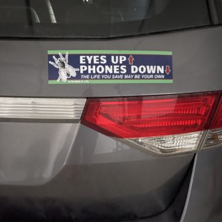 Magnet.  Eyes Up. Phone Down.